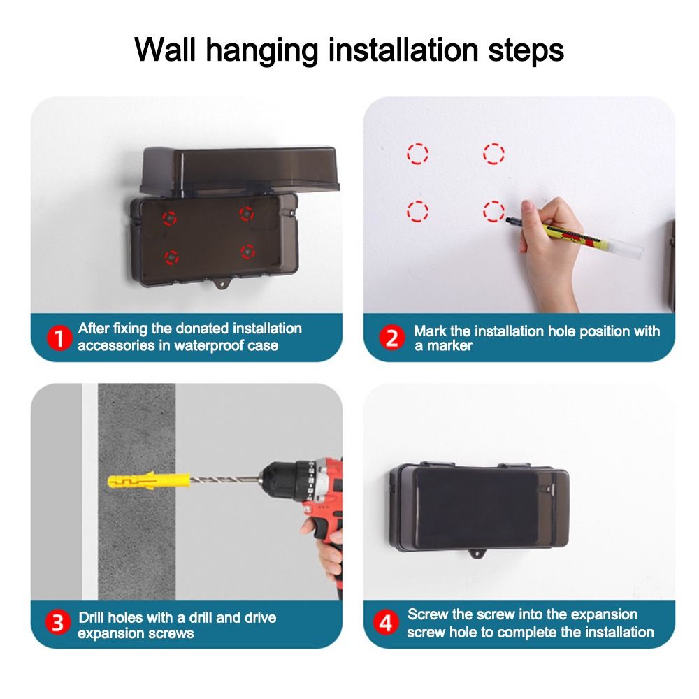 صندوق تخزين كابلات كهربائية مح - مراجعة Outdoor Power Strip Weatherproof وسعره