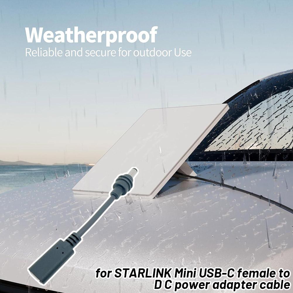 ل STARLINK Mini USB-C أنثى إلى - مراجعة Outdoor Power Adapter Usb C وسعره