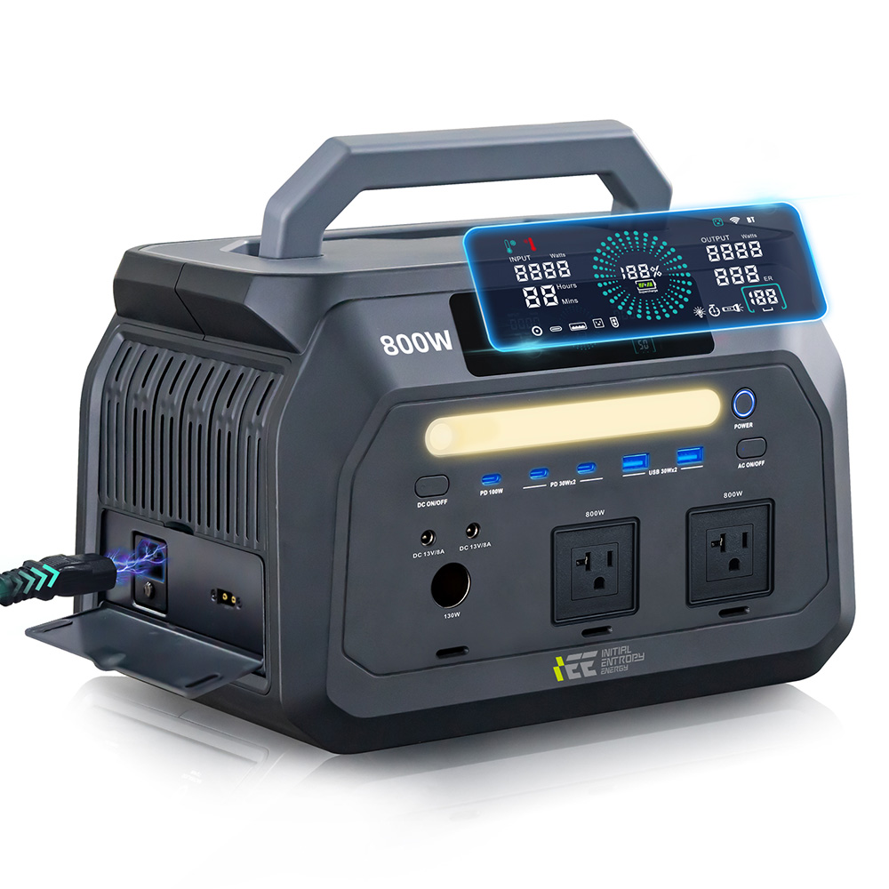 محطة طاقة محمولة IEEtek P800 ب - مراجعة Ac Outdoor Power وسعره